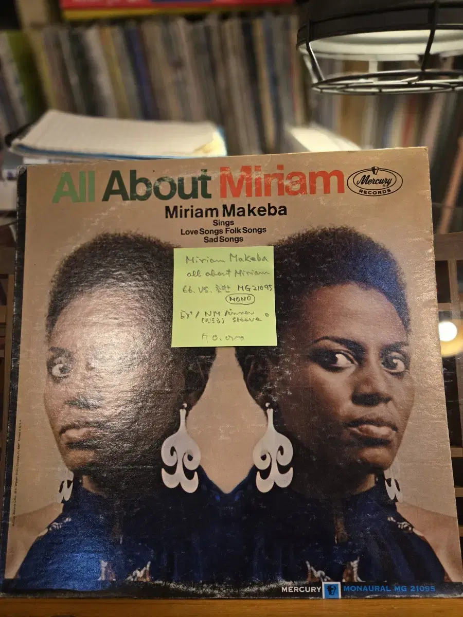 Miriam Makeba.all about Miriam.66.US.초반.